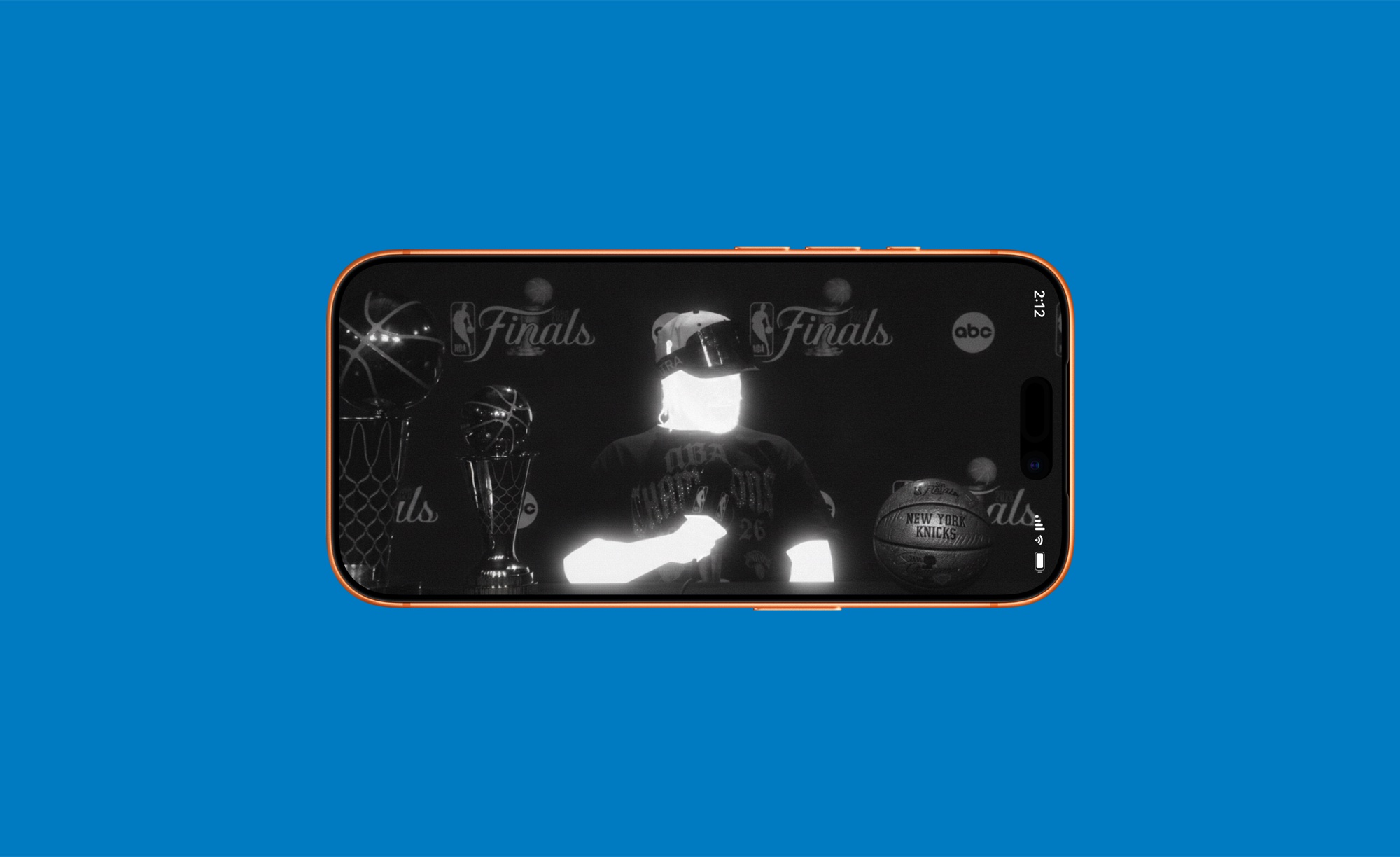 New York Knicks — NBA Finals, infrared study